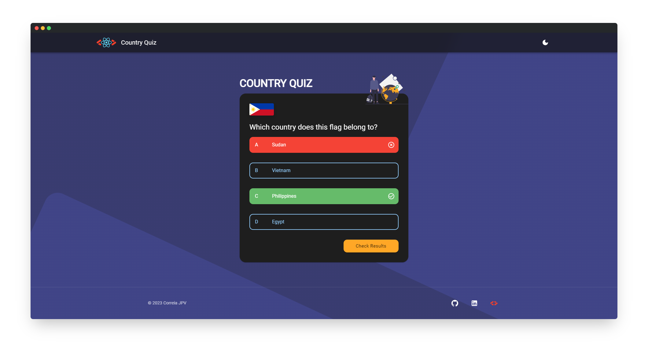 Country quiz