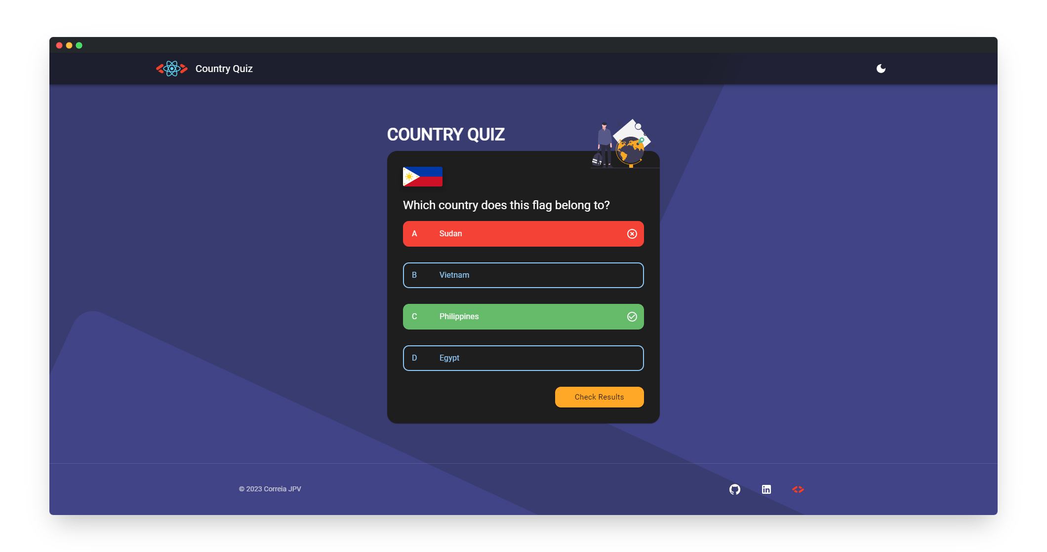 Country quiz